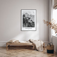Liechtenstein Portrait B&W Poster