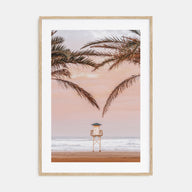 Lifeguard Stand Photo Color No 3 Poster