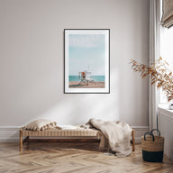 Lifeguard Stand Photo Color No 4 Poster