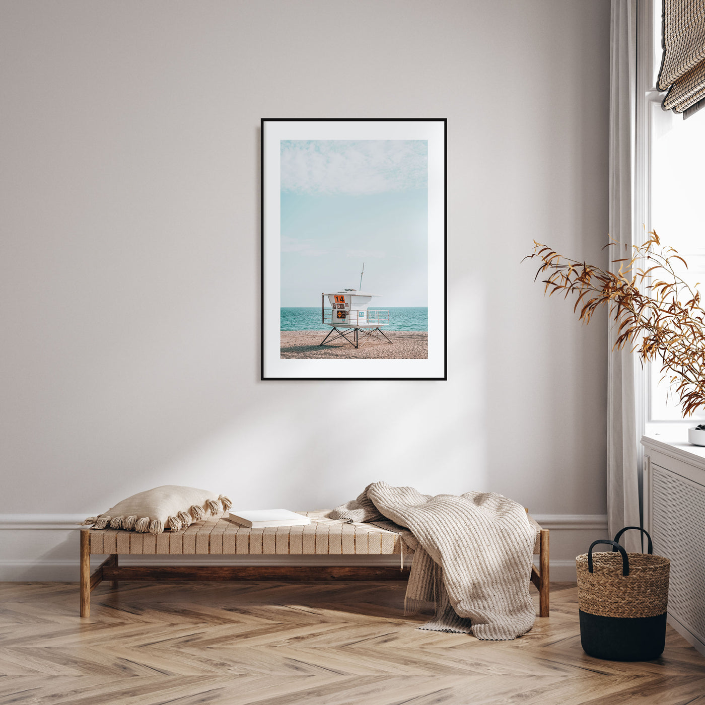 Lifeguard Stand Photo Color No 4 Poster