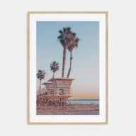 Lifeguard Stand Photo Color No 7 Poster