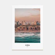 Lima Portrait Color Poster
