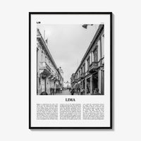 Lima Print Black and White No 3, Lima Wall Art, Lima Poster, Lima Photo, Lima Wall Decor, City Art Print, Peru, Perú, South America