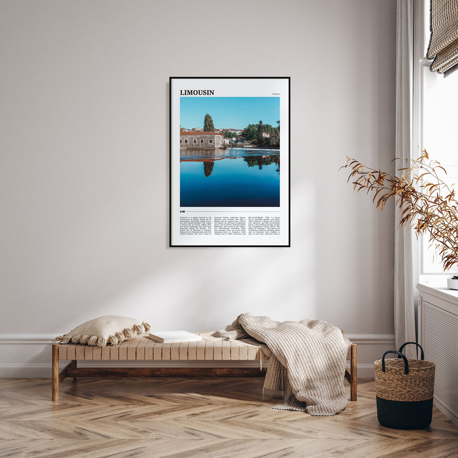 Limousin Travel Color Poster