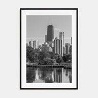 Lincoln Park Photo B&W Poster