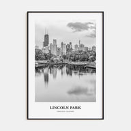 Lincoln Park Portrait B&W No 1 Poster