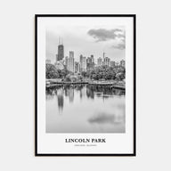 Lincoln Park Portrait B&W No 1 Poster