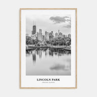 Lincoln Park Portrait B&W No 1 Poster