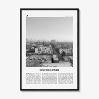 Lincoln Park Print Black and White No 2, Lincoln Park Wall Art, Lincoln Park Poster, Lincoln Park Photo, Chicago, Illinois, USA