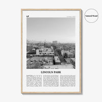 Lincoln Park Print Black and White No 2, Lincoln Park Wall Art, Lincoln Park Poster, Lincoln Park Photo, Chicago, Illinois, USA