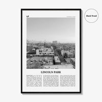 Lincoln Park Print Black and White No 2, Lincoln Park Wall Art, Lincoln Park Poster, Lincoln Park Photo, Chicago, Illinois, USA