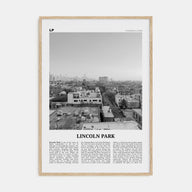 Lincoln Park Travel B&W No 2 Poster