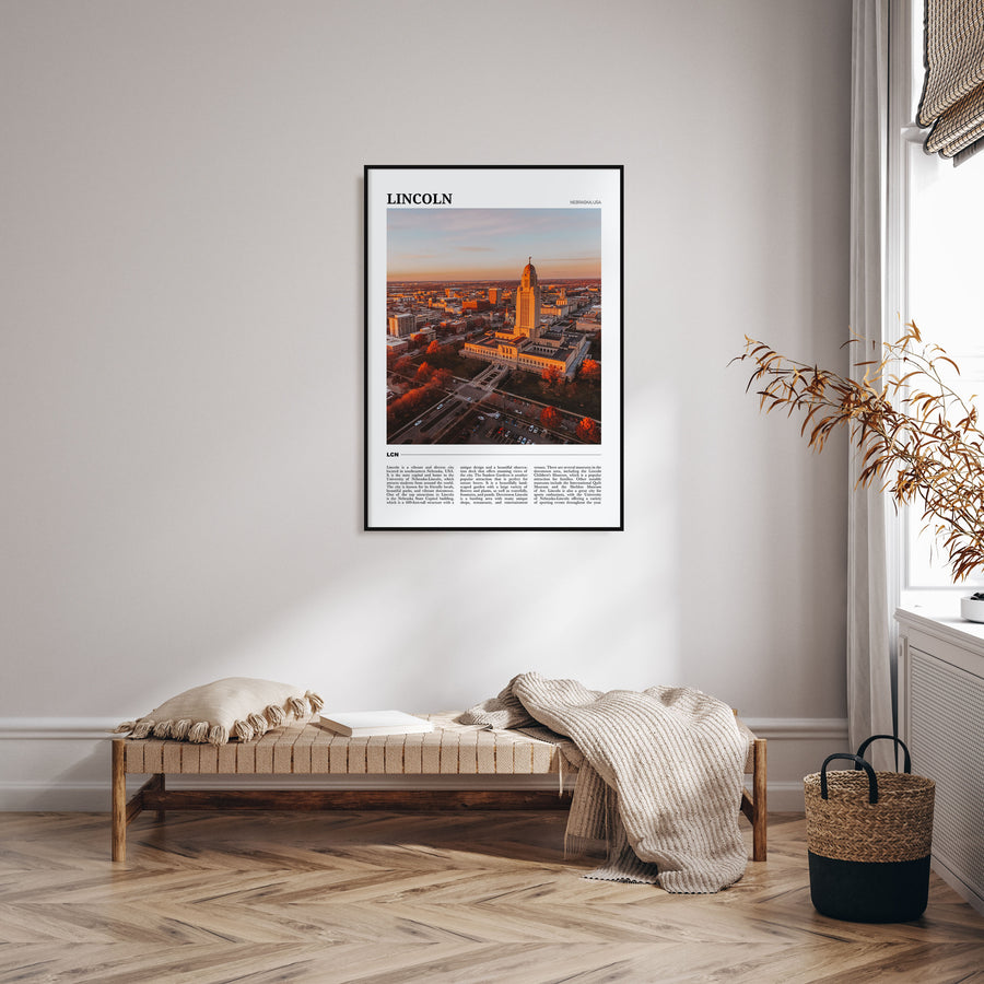 Lincoln Travel Color Poster