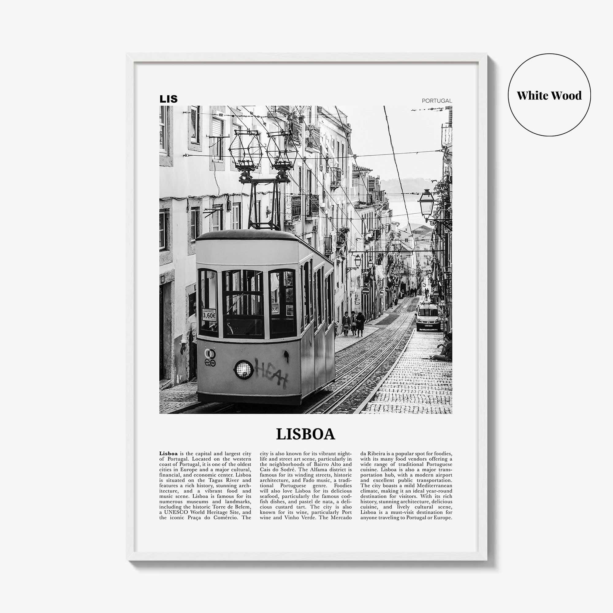 Lisboa Print Black and White, Lisboa Wall Art, Lisboa Poster, Lisboa Photo, Lisboa Wall Décor, Lisboa Map, Portugal