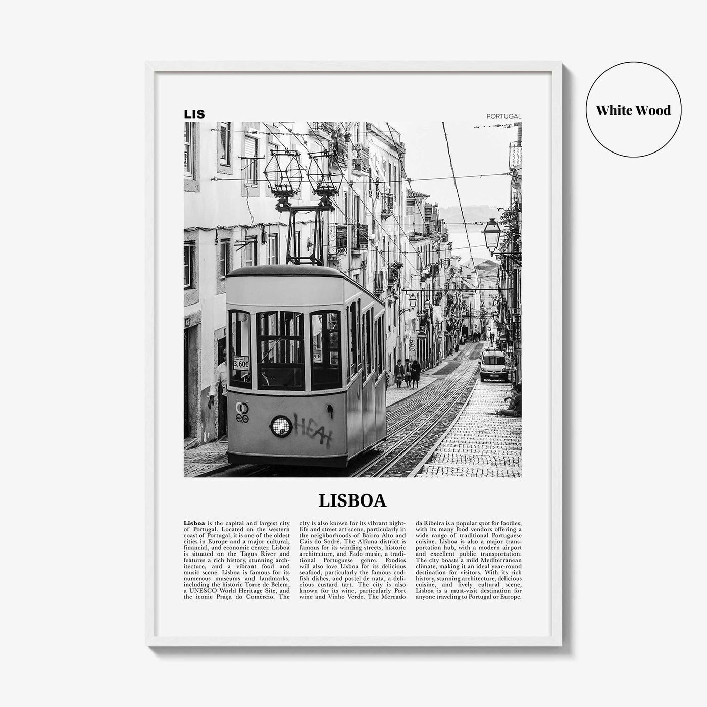 Lisboa Print Black and White, Lisboa Wall Art, Lisboa Poster, Lisboa Photo, Lisboa Wall Décor, Lisboa Map, Portugal