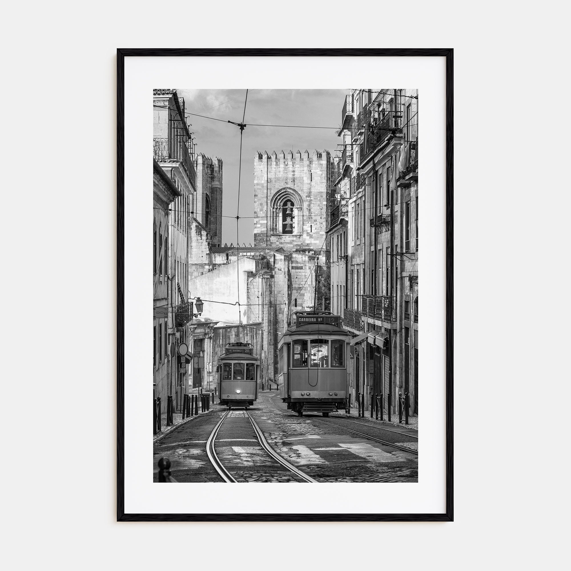 Lisbon Photo B&W No 1 Poster