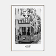 Lisbon Portrait B&W No 1 Poster