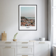 Lisbon Portrait Color Poster