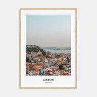 Lisbon Portrait Color Poster