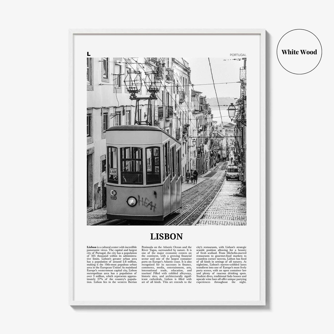 Lisbon Print Black and White No 1, Lisbon Wall Art, Lisbon Poster, Lisbon Photo, Lisbon Wall Decor, Portugal, Lisboa, Portuguesa, Europe