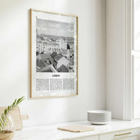 Lisbon Print Black and White No 2, Lisbon Wall Art, Lisbon Poster, Lisbon Photo, Lisbon Wall Decor, Portugal, Lisboa, Portuguesa, Europe