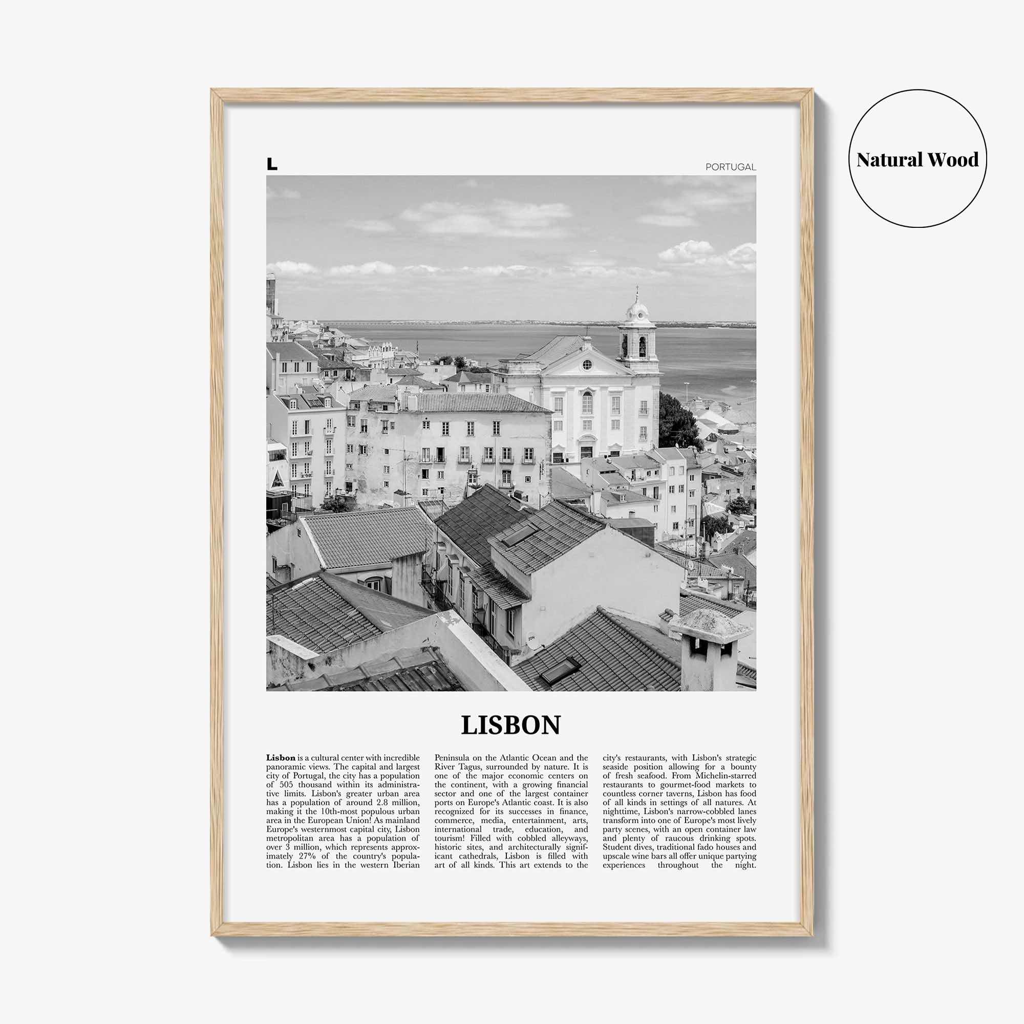 Lisbon Print Black and White No 2, Lisbon Wall Art, Lisbon Poster, Lisbon Photo, Lisbon Wall Decor, Portugal, Lisboa, Portuguesa, Europe