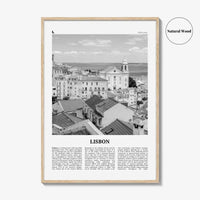Lisbon Print Black and White No 2, Lisbon Wall Art, Lisbon Poster, Lisbon Photo, Lisbon Wall Decor, Portugal, Lisboa, Portuguesa, Europe