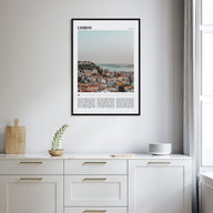 Lisbon Travel Color Poster