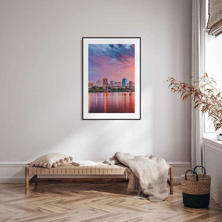 Little Rock Photo Color Poster