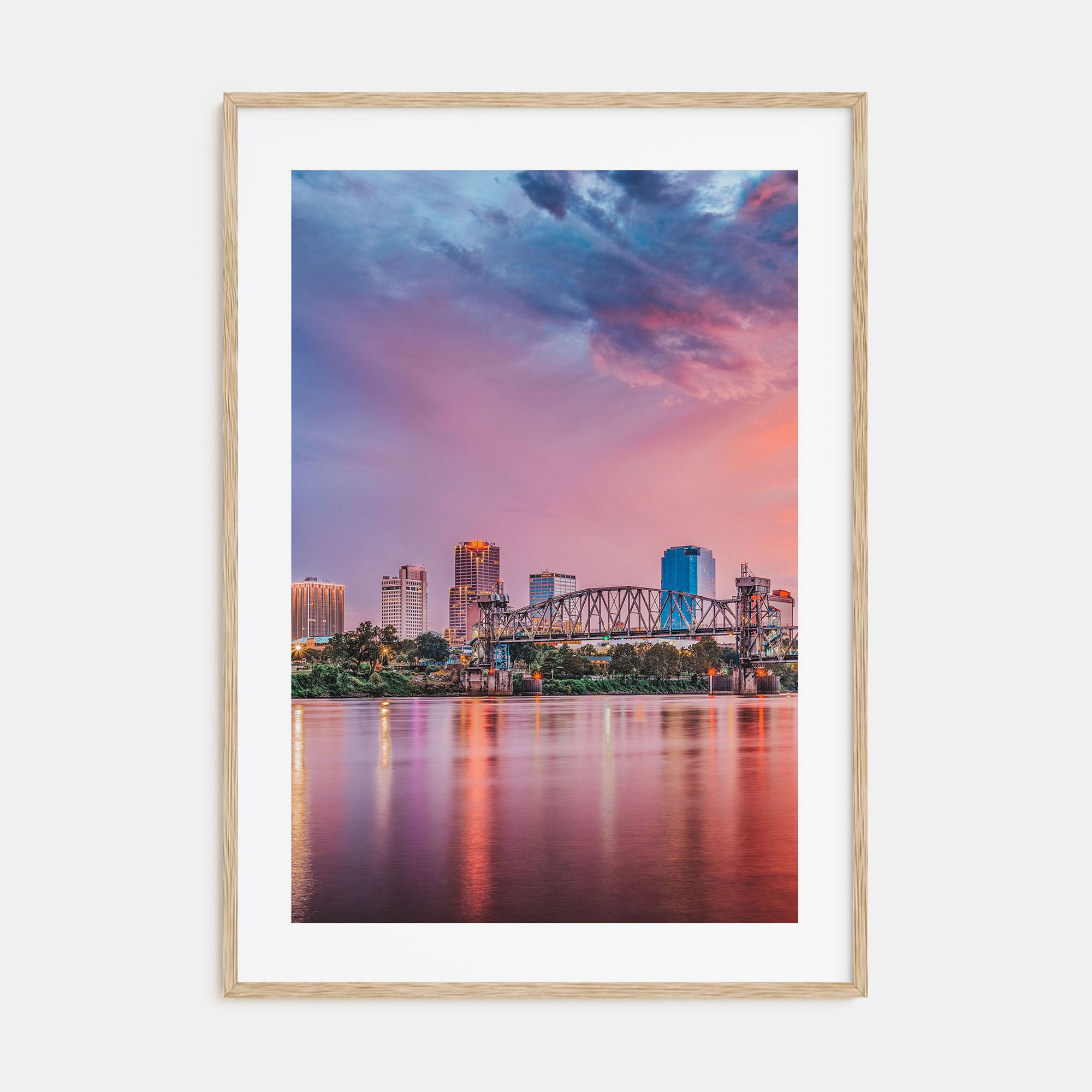 Little Rock Photo Color Poster