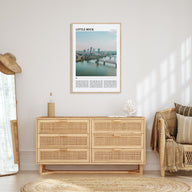 Little Rock Travel Color Poster