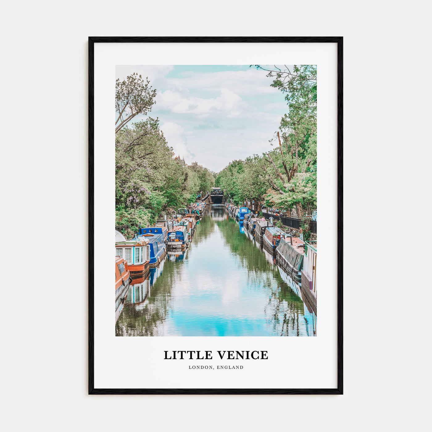 Little Venice, London Portrait Color Poster