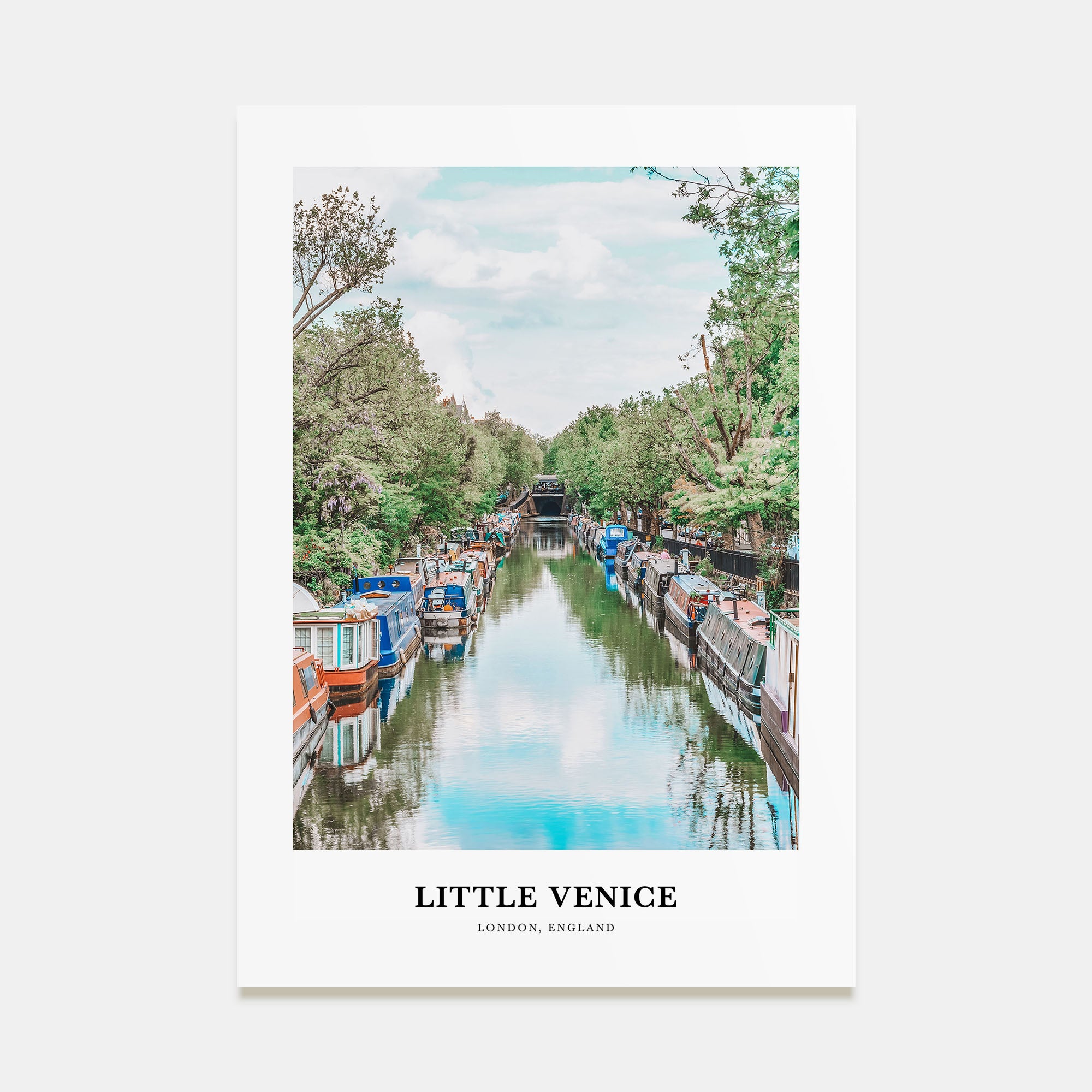 Little Venice, London Portrait Color Poster