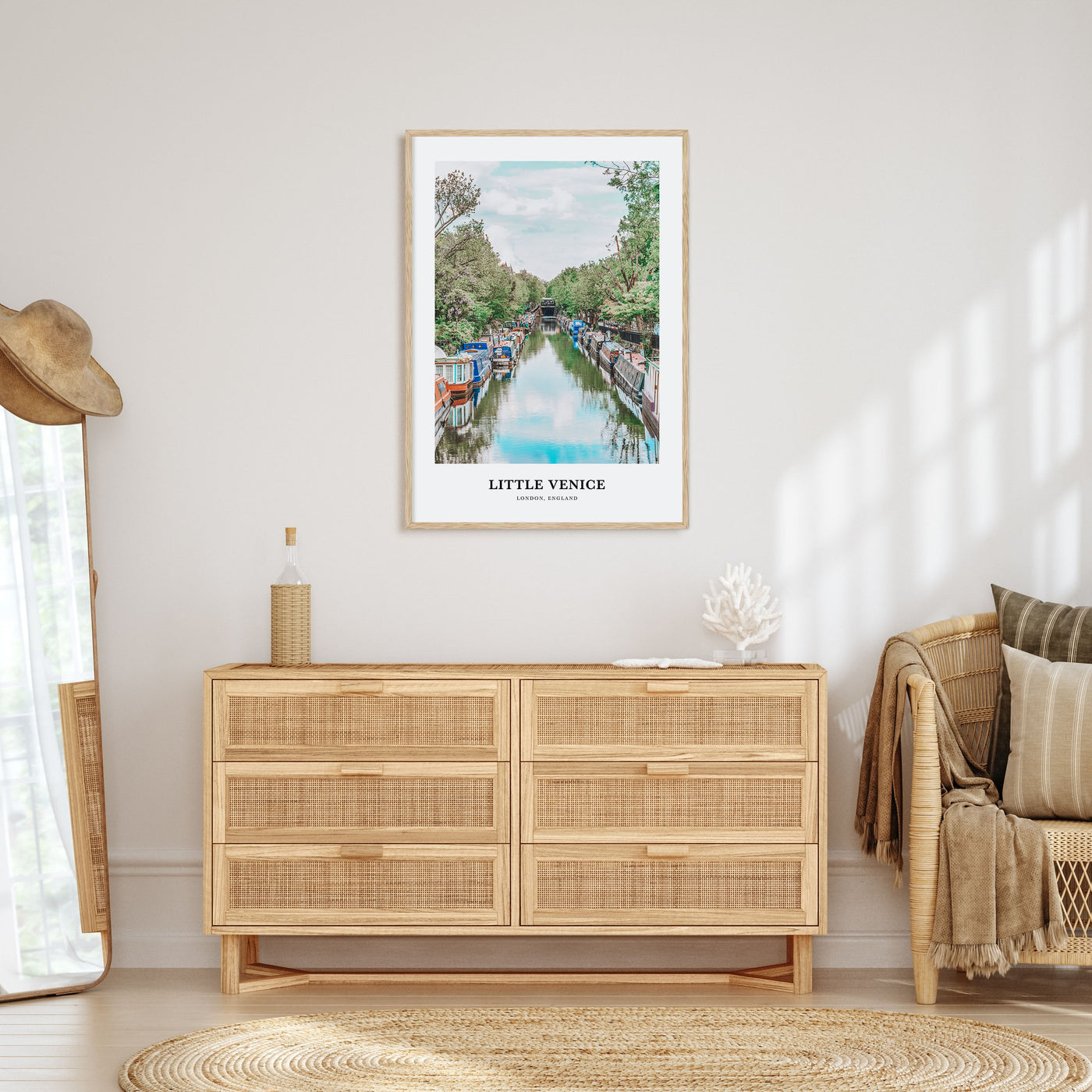 Little Venice, London Portrait Color Poster