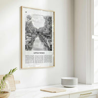 Little Venice Print Black and White London, Little Venice Wall Art, Little Venice Poster, Little Venice Photo, Little Venice Décor, England