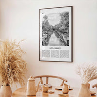 Little Venice Print Black and White London, Little Venice Wall Art, Little Venice Poster, Little Venice Photo, Little Venice Décor, England