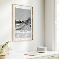 Little Venice Print Black and White Mykonos, Little Venice Wall Art, Little Venice Poster, Little Venice Photo, Little Venice Décor, Greece