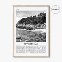 Lloret De Mar Print Black and White No 1, Lloret de Mar Art, Lloret de Mar Poster, Lloret de Mar Photo, Lloret de Mar Décor