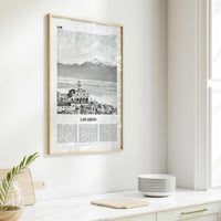 Locarno Print Black and White, Locarno Wall Art, Locarno Poster, Locarno Photo, Locarno Wall Décor, Switzerland, Swiss, Ticino, Locarno