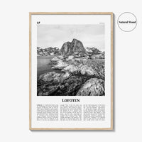 Lofoten Print Black and White, Lofoten Wall Art, Lofoten Poster, Lofoten Photo, Lofoten Wall Décor, Lofoten Map, Norway