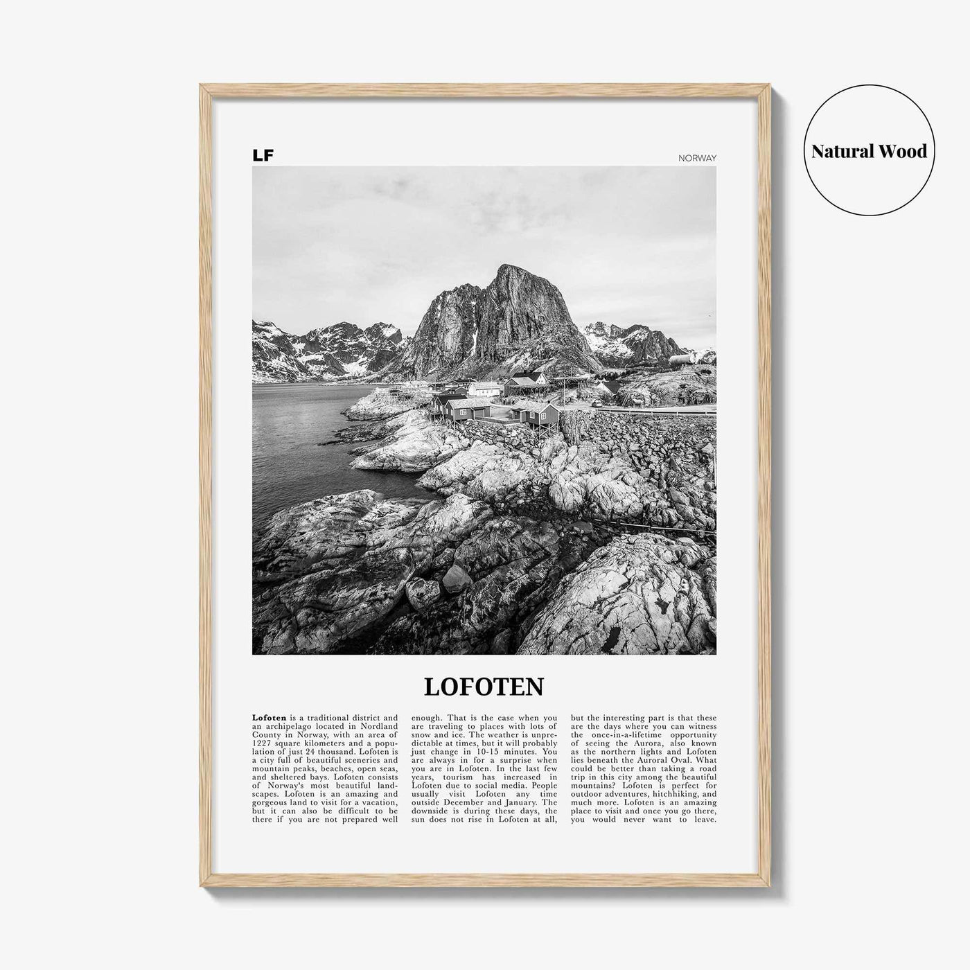Lofoten Print Black and White, Lofoten Wall Art, Lofoten Poster, Lofoten Photo, Lofoten Wall Décor, Lofoten Map, Norway