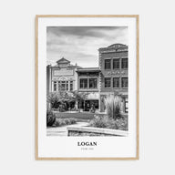 Logan Portrait B&W Poster
