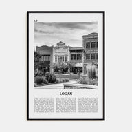 Logan Travel B&W Poster