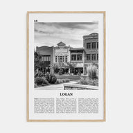 Logan Travel B&W Poster