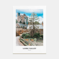 Loire Valley Portrait Color Poster
