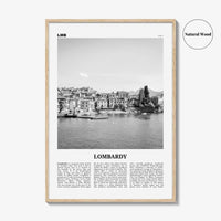 Lombardy Print Black and White, Lombardy Wall Art, Lombardy Poster, Lombardy Photo, Lombardy Wall Decor, Italy, italia, Lombardia, Milan