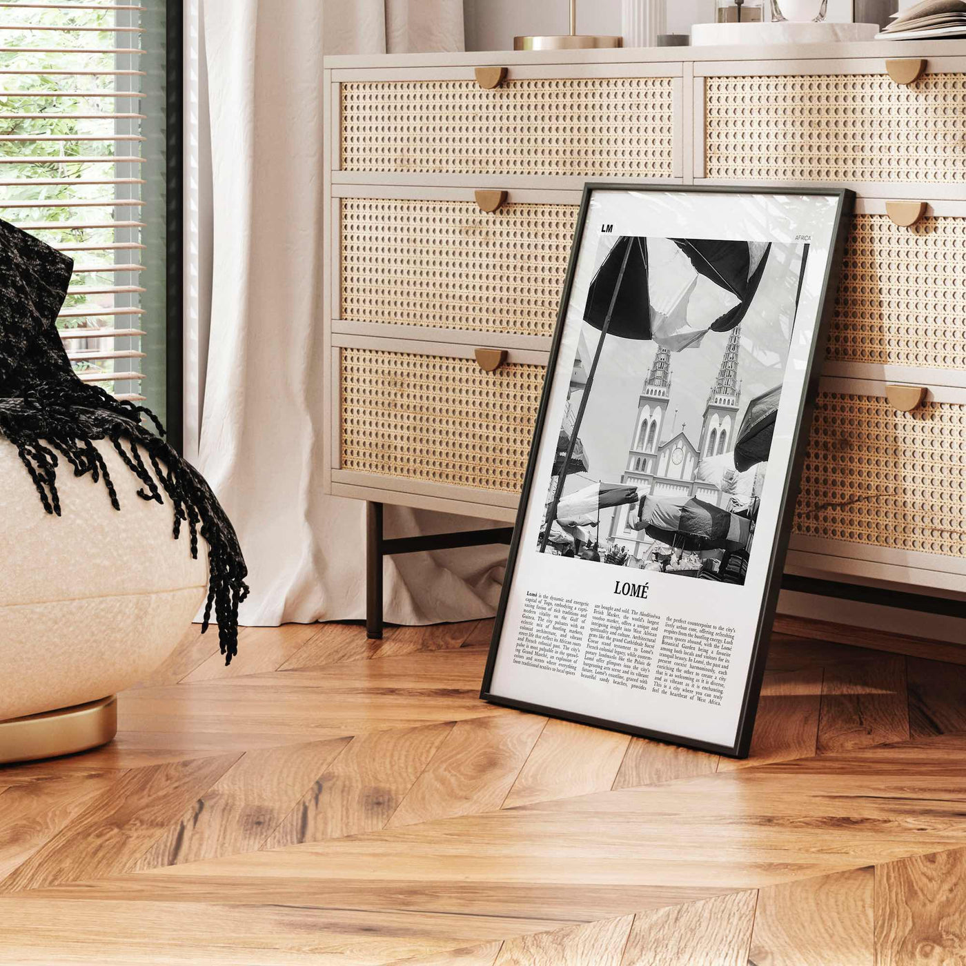 Lome Print Black and White, Lome Wall Art, Lome Poster, Lome Photo, Lome Wall Décor, Lome Map, Togo