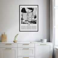 Lomé Travel B&W Poster