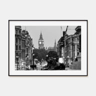 London Landscape B&W No 1 Poster