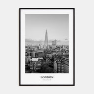 London Portrait B&W No 2 Poster